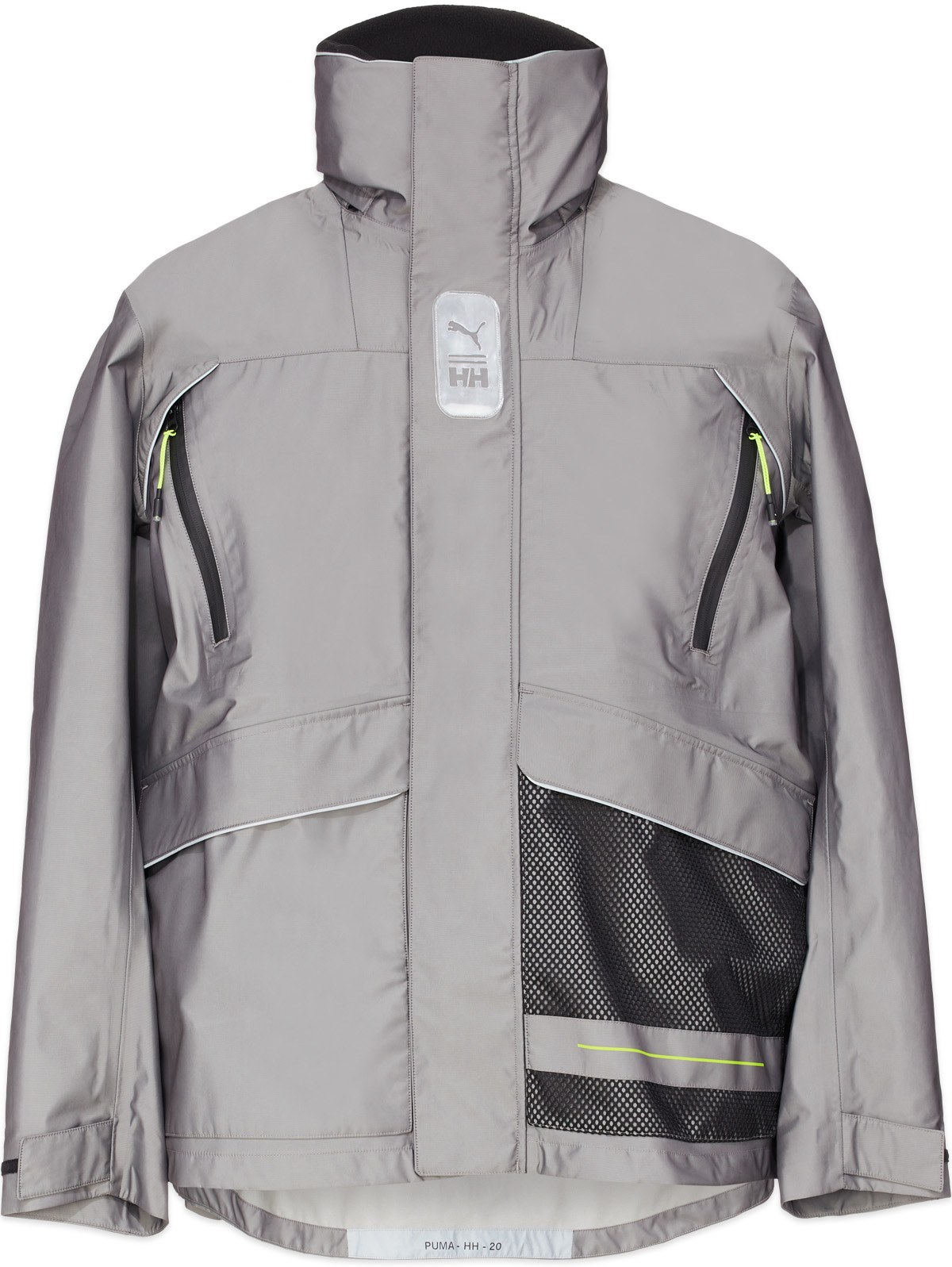 Puma: Black Puma x Helly Hansen Tech Jacket - 1