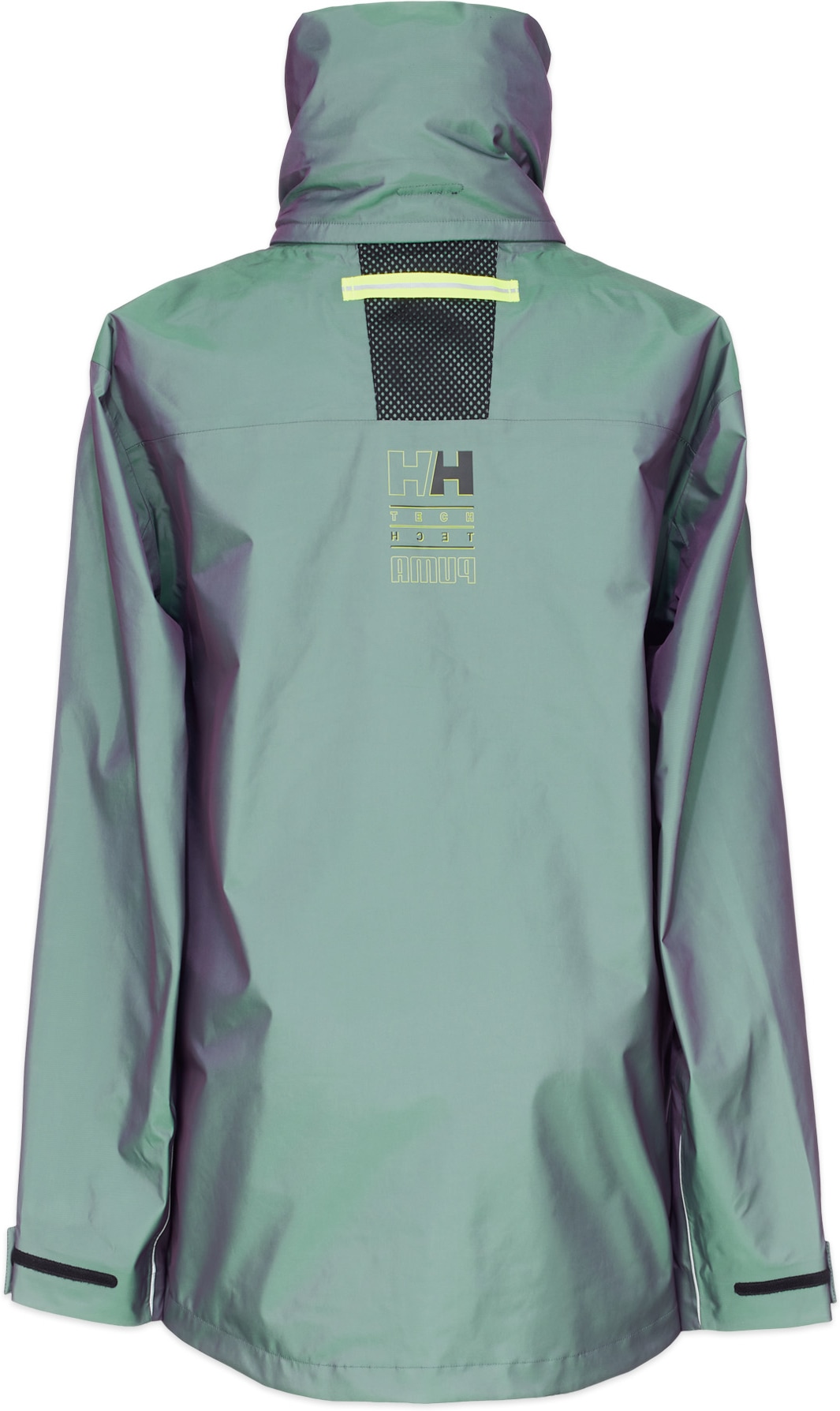 Puma: Green Puma x Helly Hansen Tech Jacket - 3