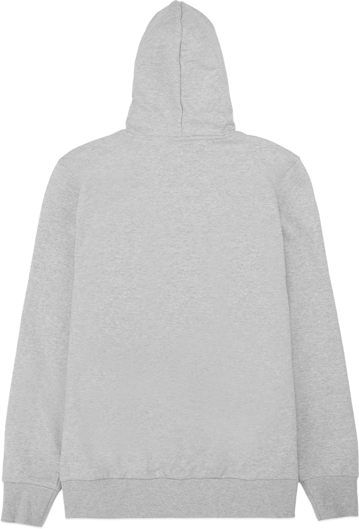 Puma: Grey Classic Embroidered Hoodie - 2