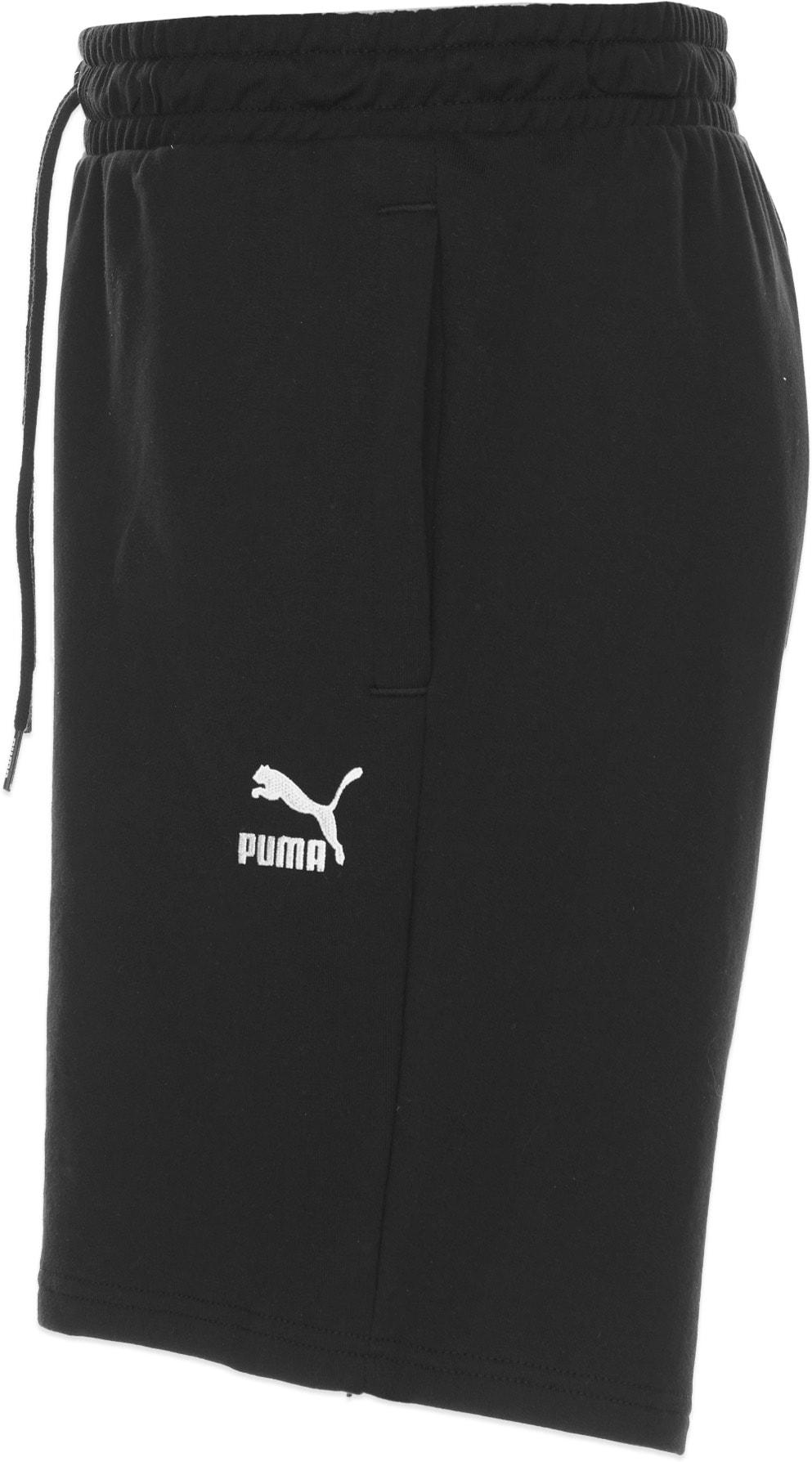 Puma: Black Classic Logo Shorts - 2