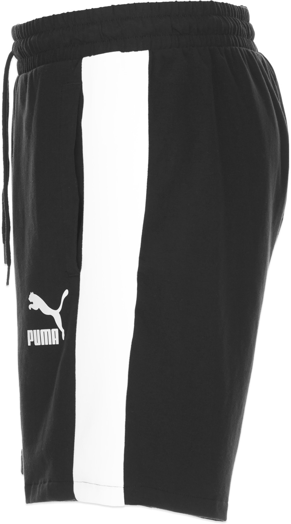 Puma: Black Iconic T7 Jersey Shorts - 2