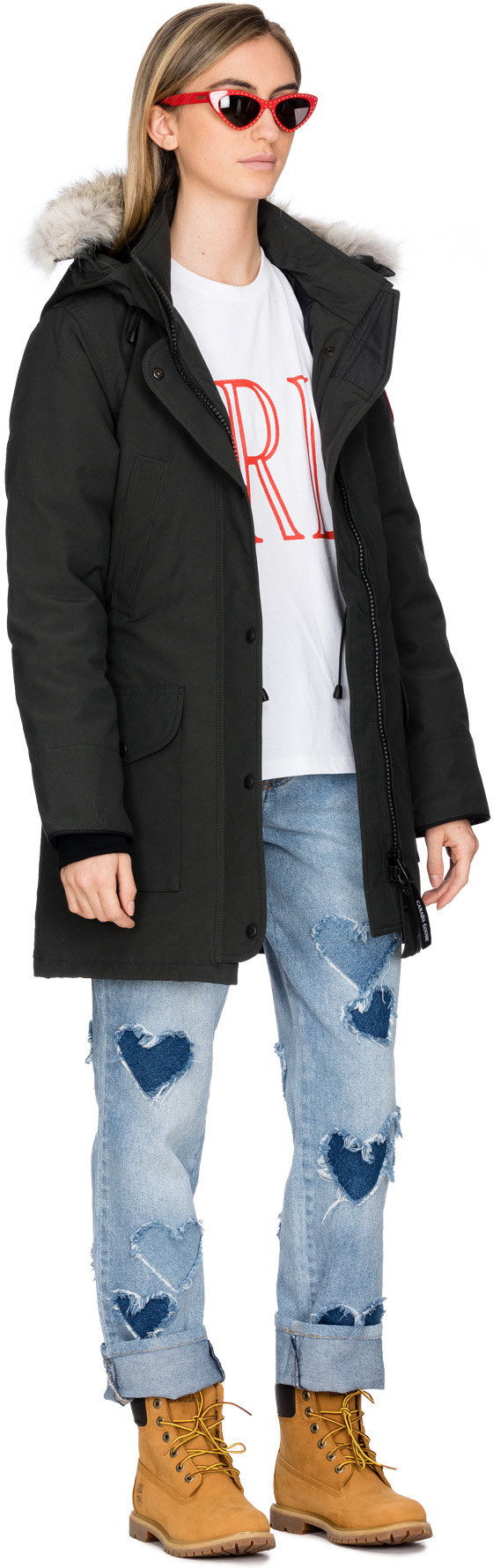 Canada Goose: Gris Parka Trillium Gris - 4