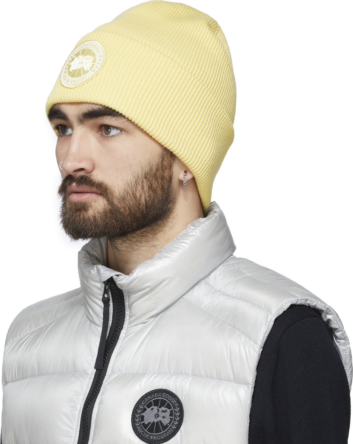 Canada Goose: Yellow Artic Toque Garment Dye - 2