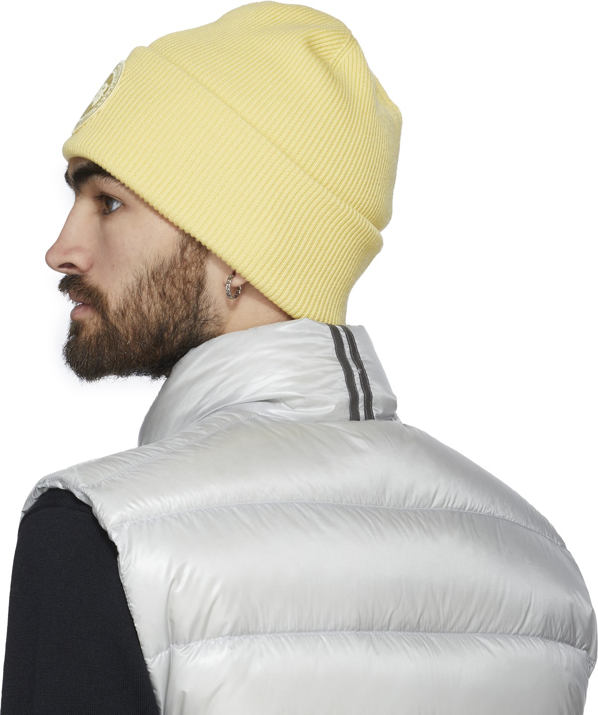 Canada Goose: Yellow Artic Toque Garment Dye - 3