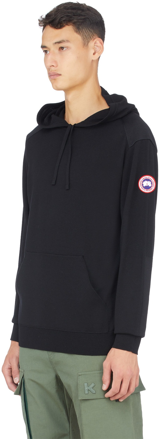 Canada Goose: Black Amherst Hoodie - 2