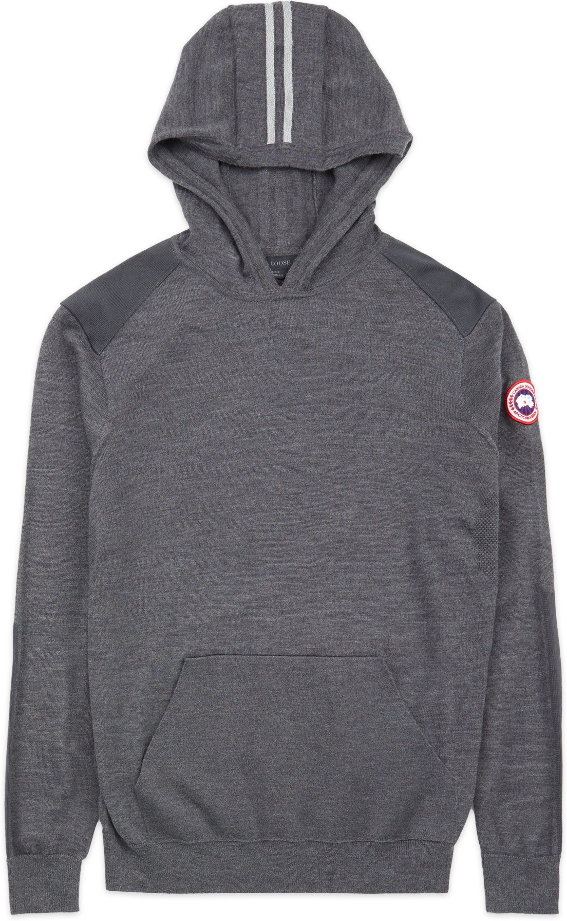 Canada Goose: Grey Amherst Hoodie - 1