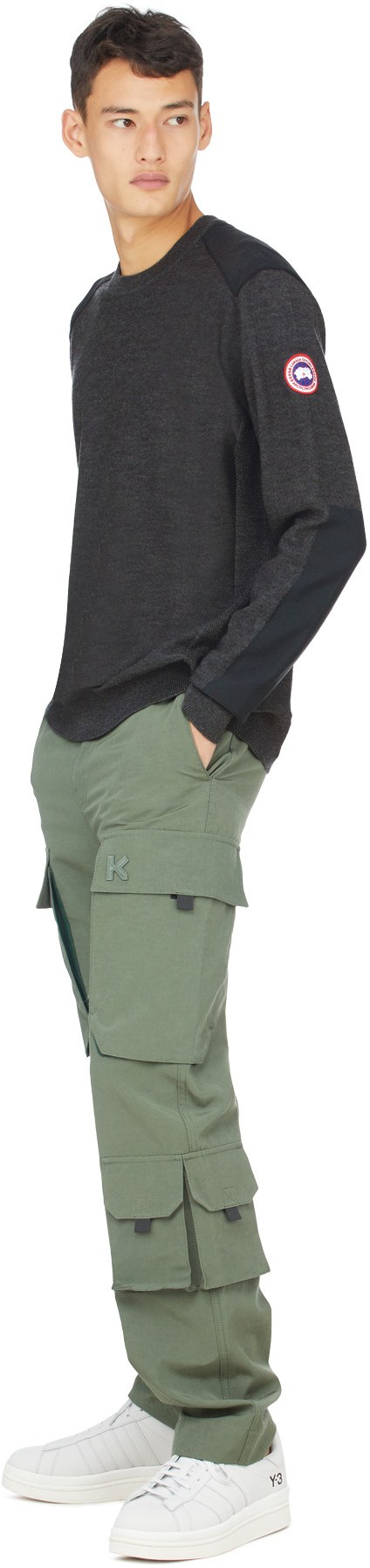 Canada Goose: Grey Dartmouth Crew Sweater - 4
