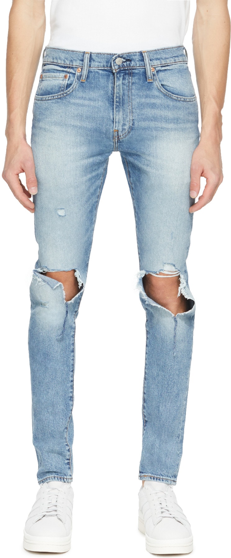 Levis: Bleu Jean Skinny Taper Bleu - 1