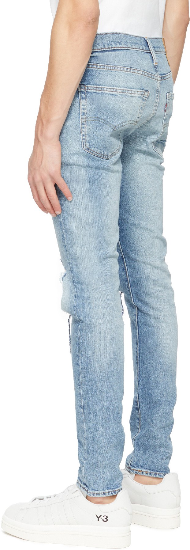 Levis: Bleu Jean Skinny Taper Bleu - 3