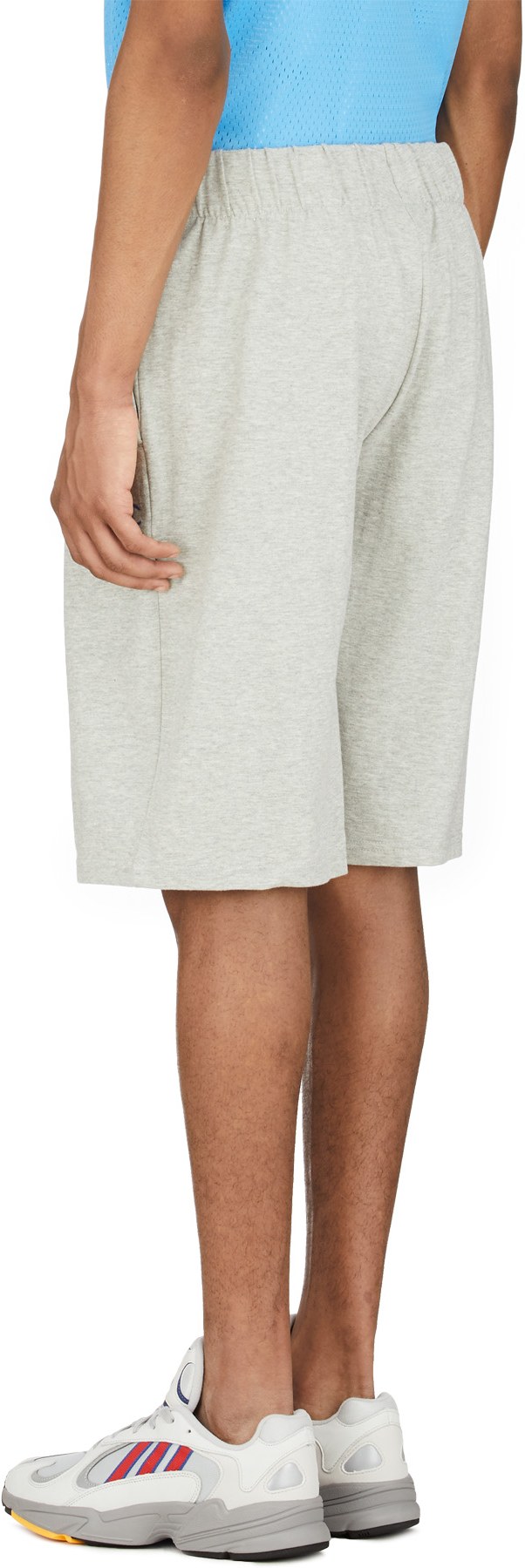 Champion: Grey Jersey Jam Shorts - 3