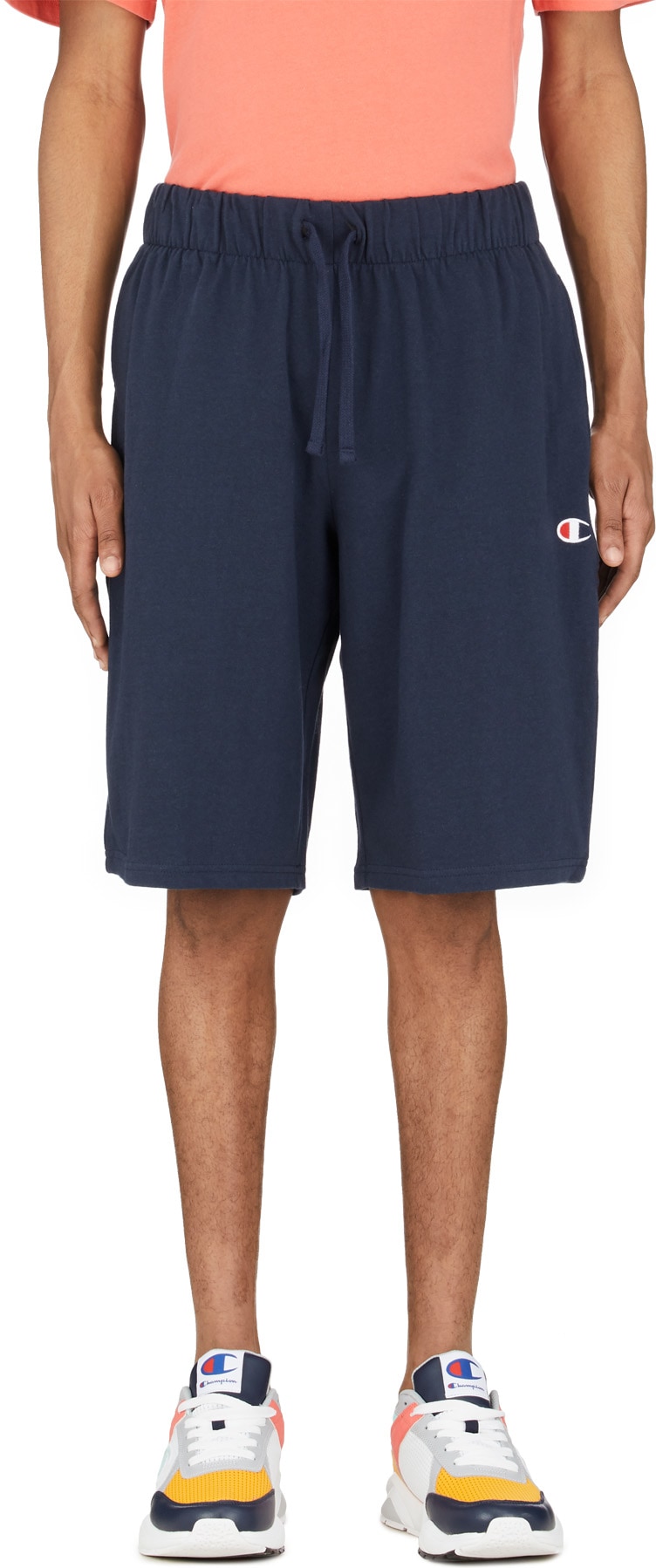 Champion: Blue Jersey Jam Shorts - 1