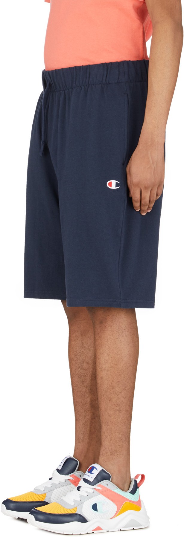 Champion: Blue Jersey Jam Shorts - 2