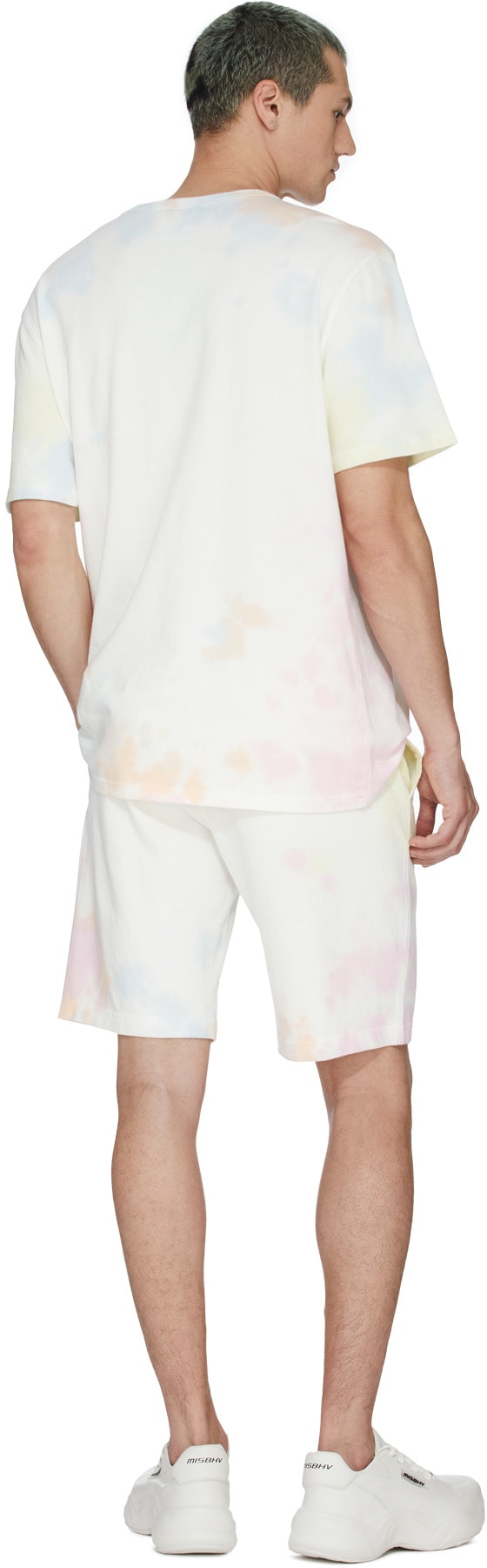 Champion: Multicolor Cloud Dye Jersey Shorts - 4