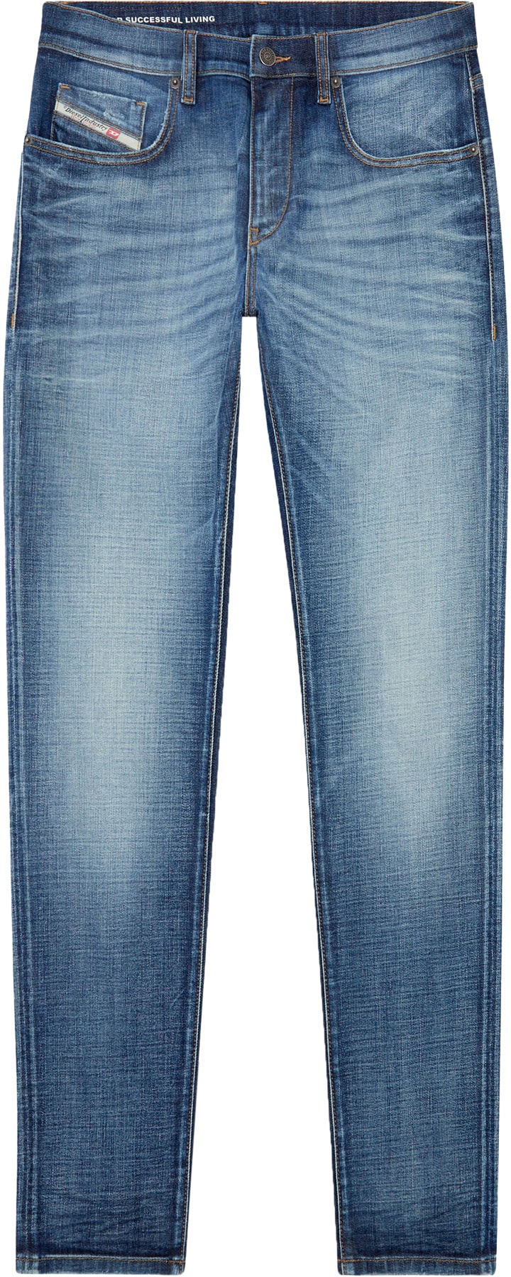 Diesel: Blue 2019 D-Strukt Jeans - 1