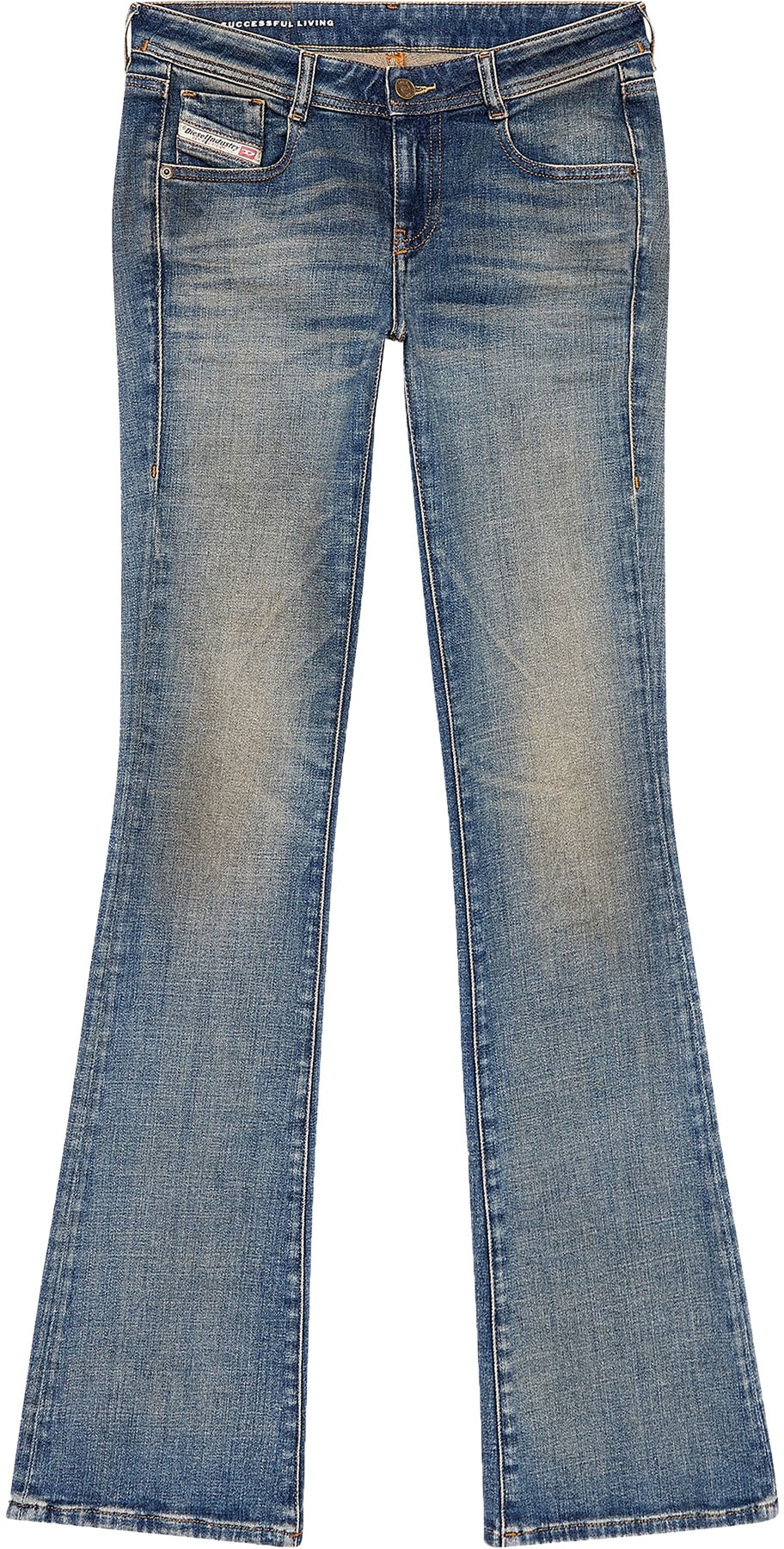 Diesel: Bleu 1969 D-Ebbey Jeans Bleu - 1