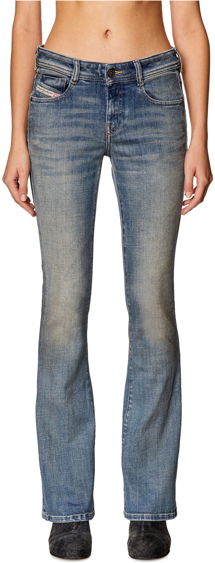 Diesel: Bleu 1969 D-Ebbey Jeans Bleu - 2