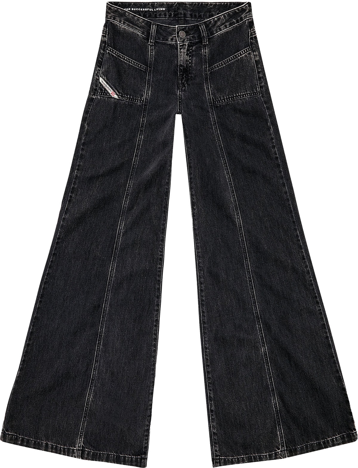 Diesel: Noir D-AKII Jeans Noir - 1