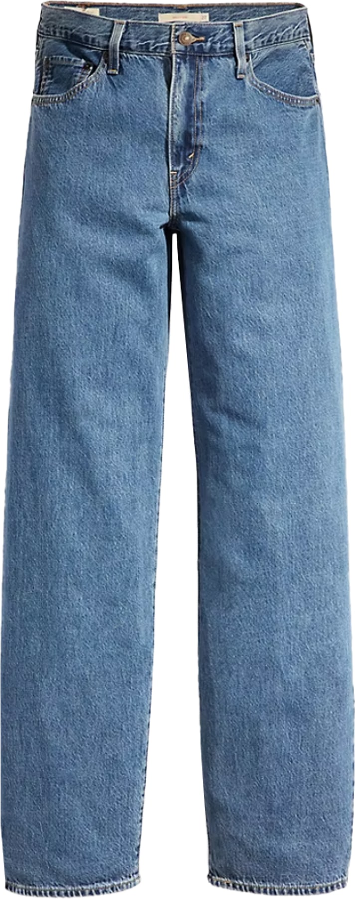 Levis: Blue Baggy Dad Jeans - 1