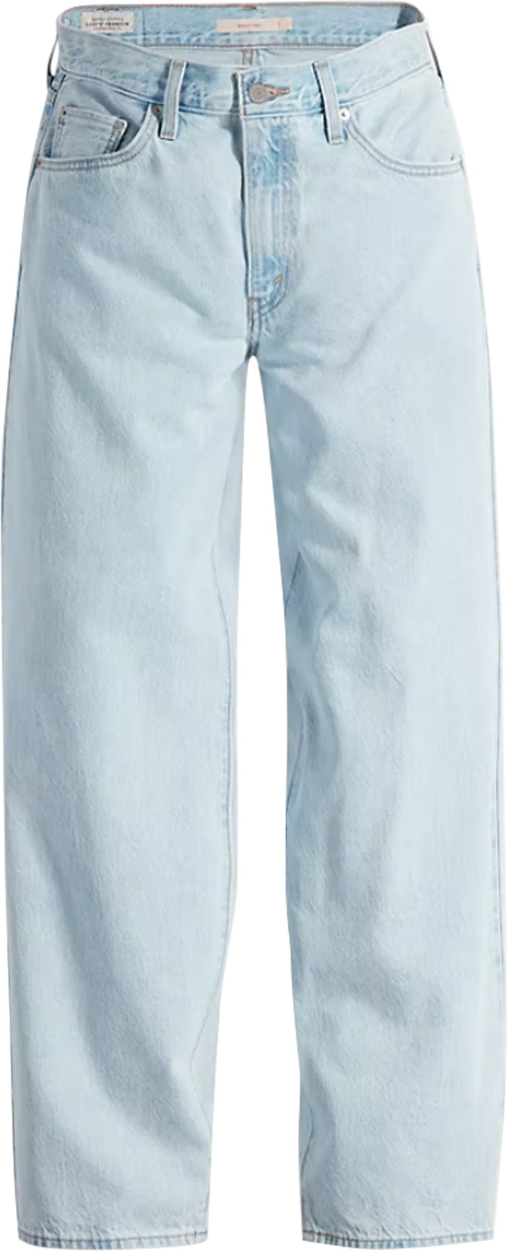 Levis: Blue Baggy Dad Jeans - 1