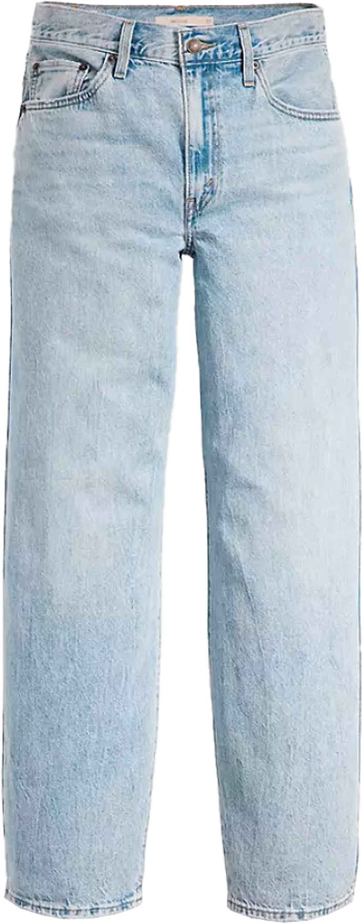 Levis: Blue Baggy Dad Jeans - 1