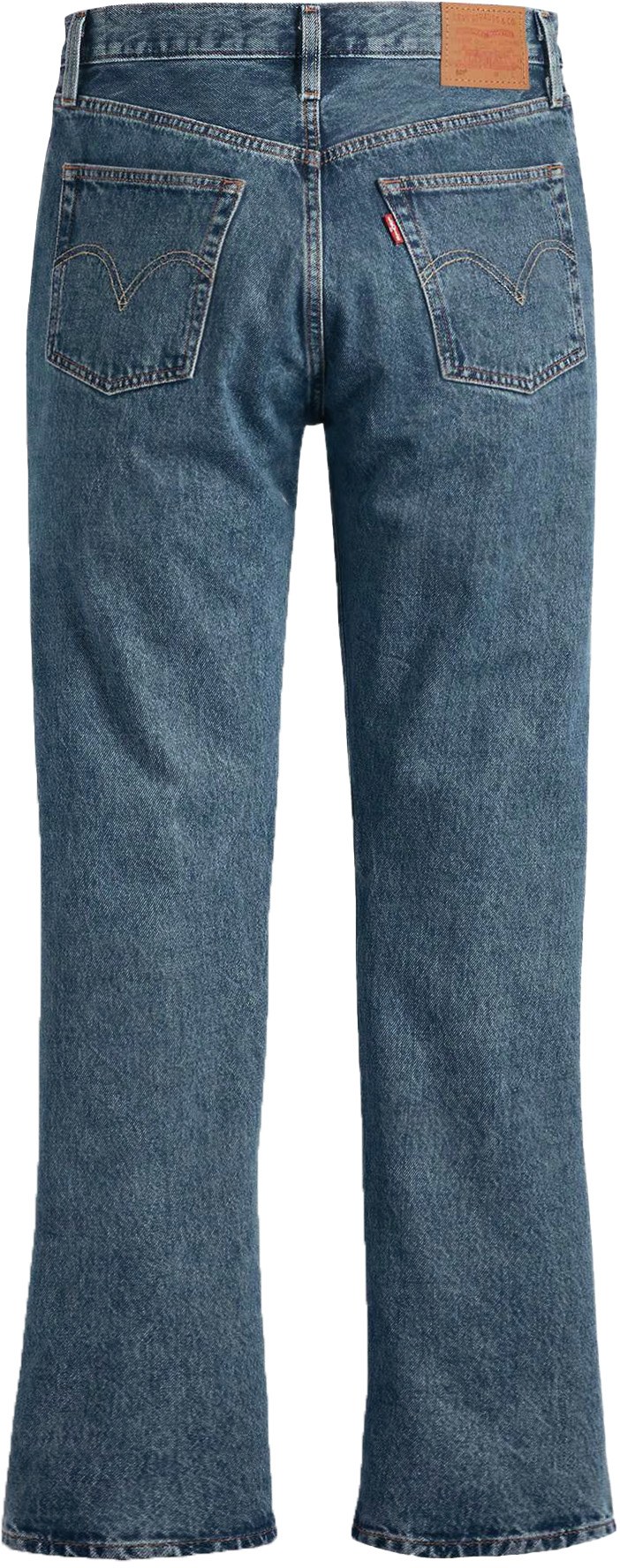 Levis: Blue Superlow Bootcut Jeans - 2