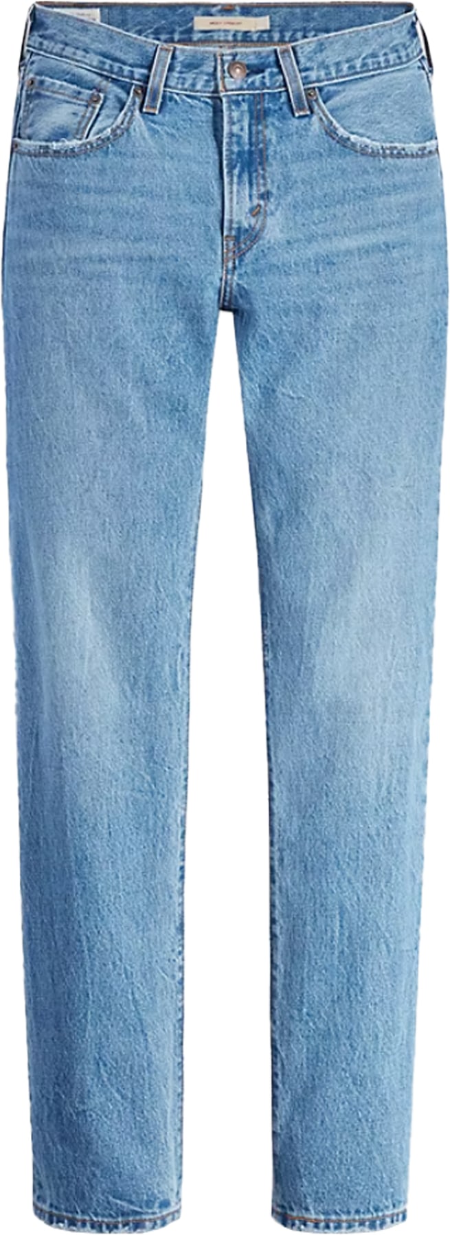 Levis: Blue Middy Straight Jeans - 1