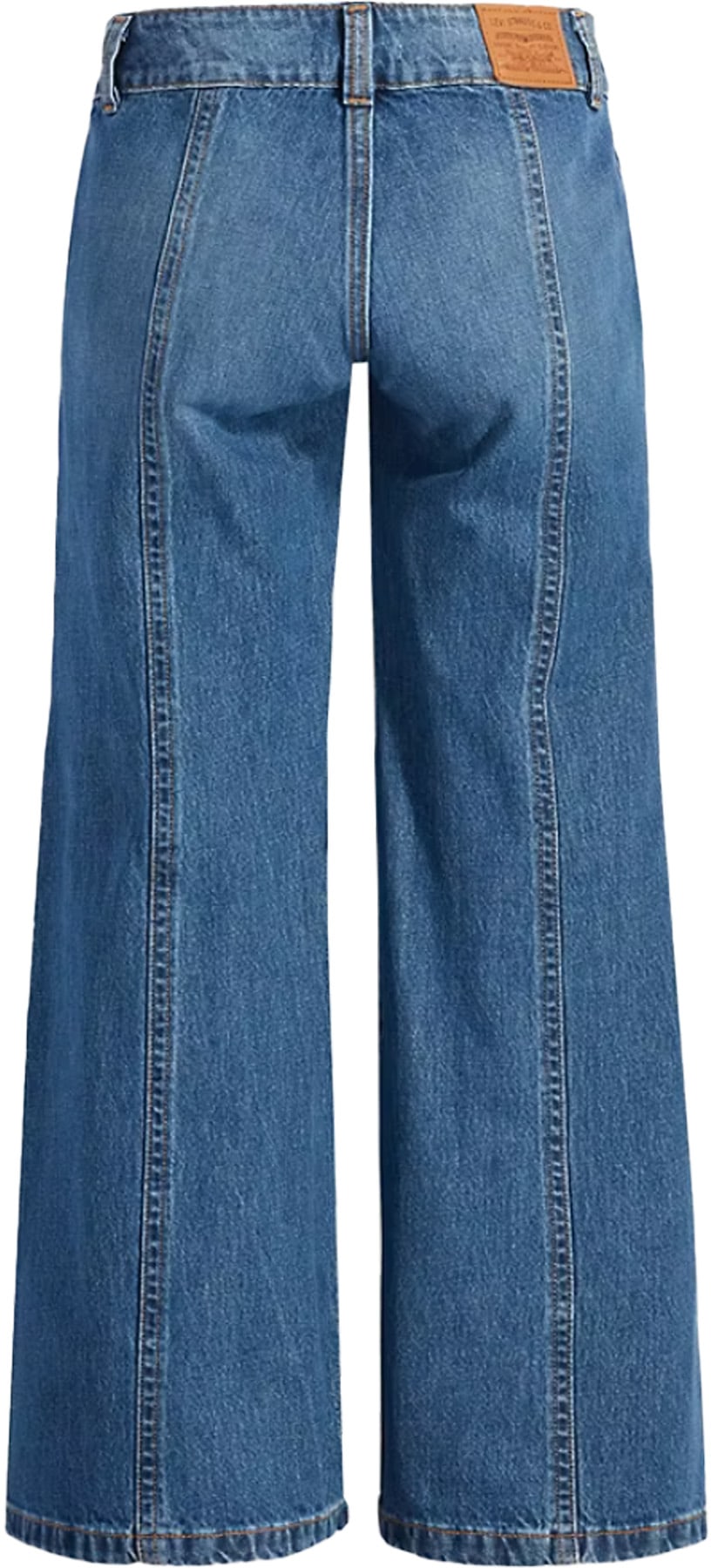 Levis: Blue Noughties Big Bell Jeans - 2