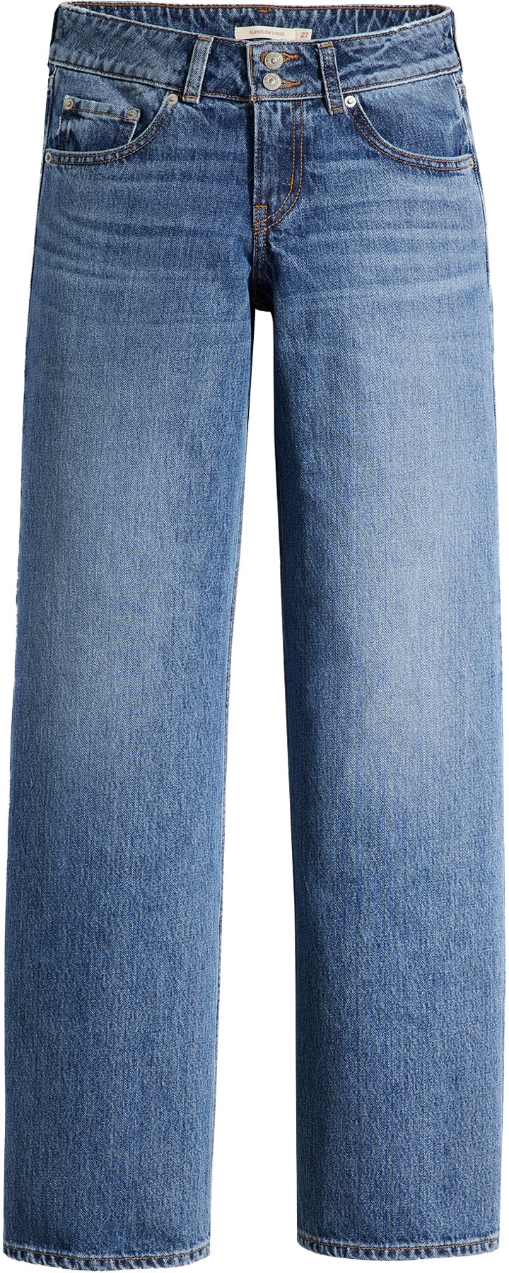 Levis: Bleu Jeans Superlow Bleu - 1