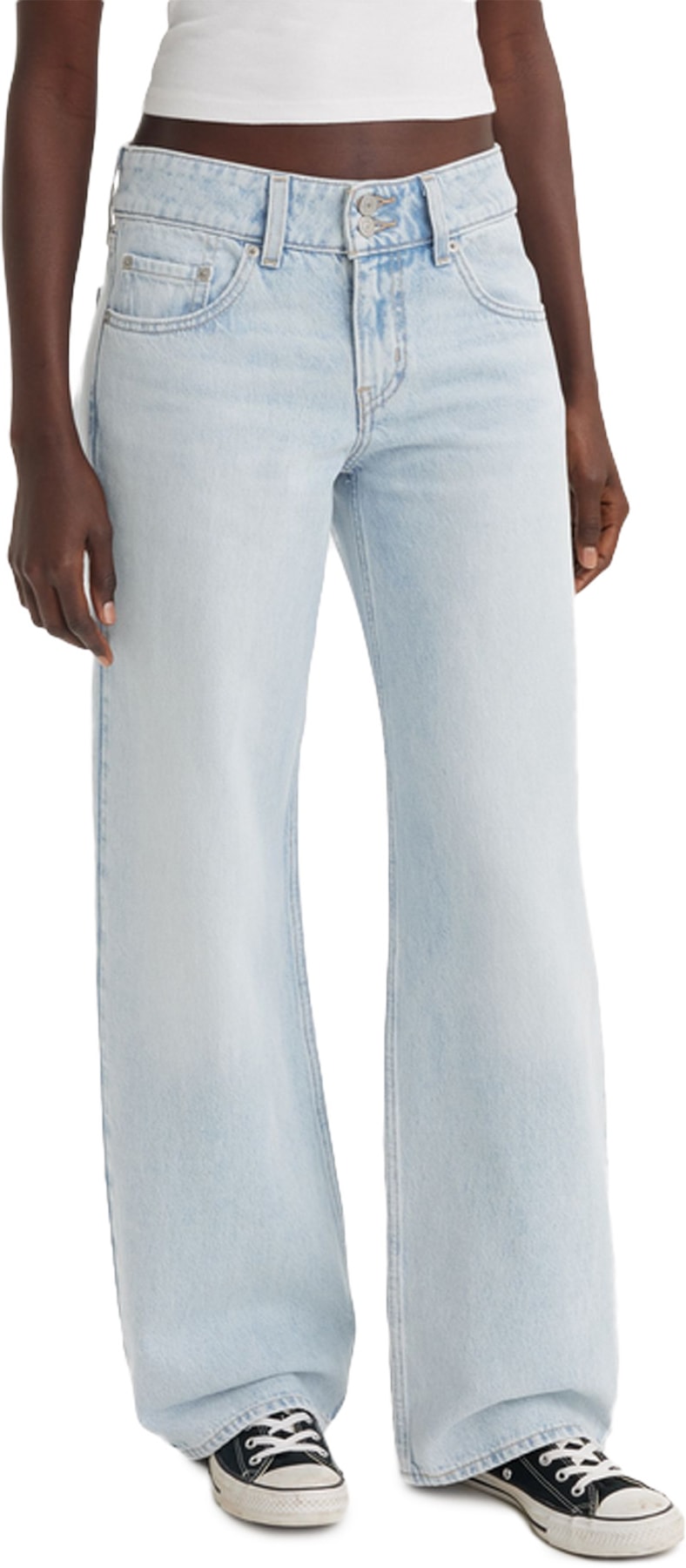 Levis: Bleu Jeans Superlow Bleu - 2