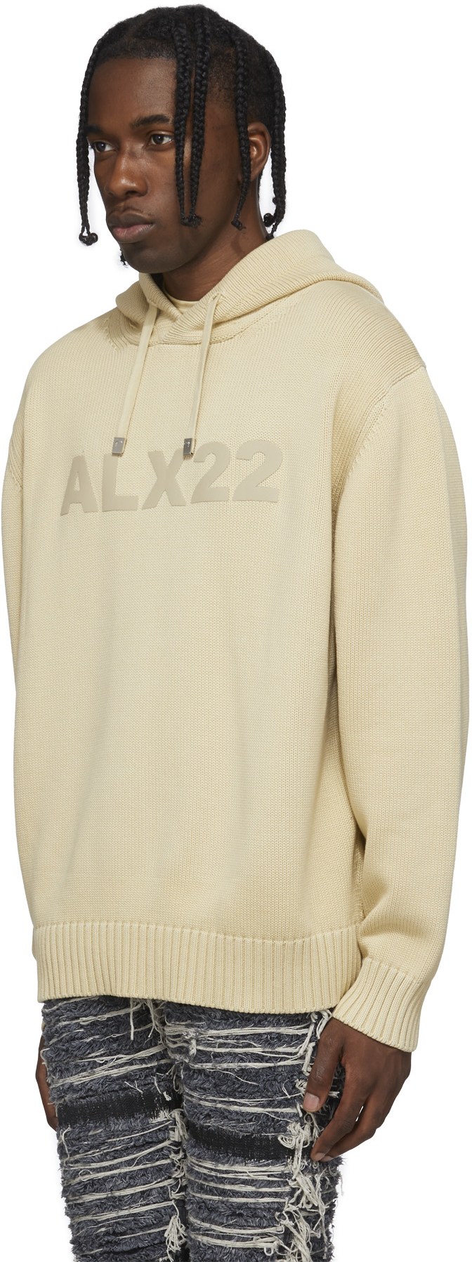 1017 ALYX 9SM: Neutrales Pull à Capuche Logo Traité Neutrales - 2