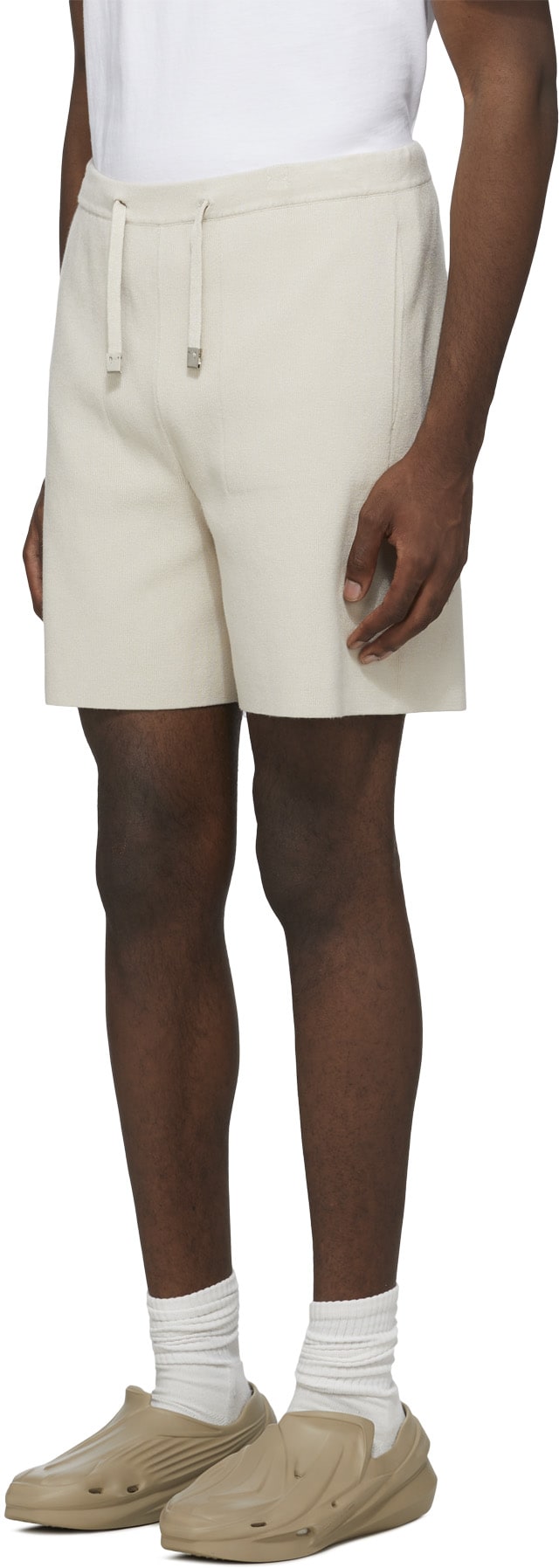 1017 ALYX 9SM: Neutrals Knit Shorts - 2