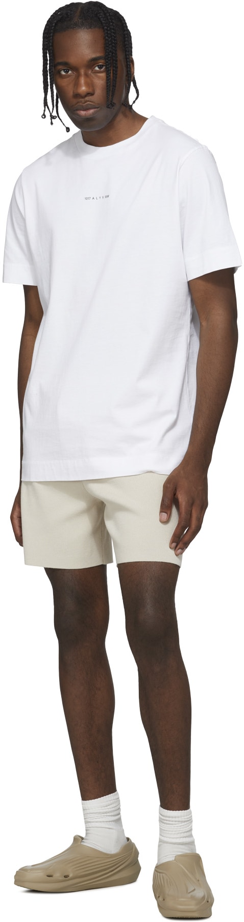 1017 ALYX 9SM: Neutrales Short en Tricot Neutrales - 4