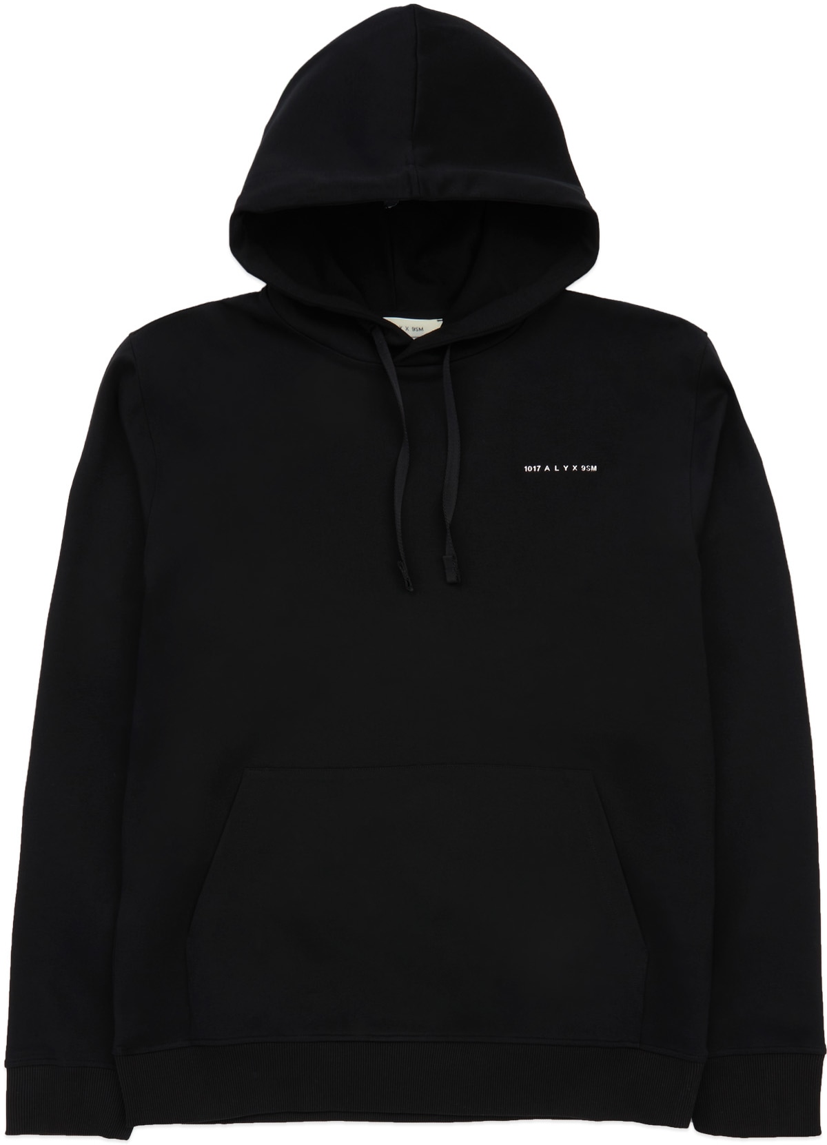 1017 ALYX 9SM: Black Logo Hoodie - 1