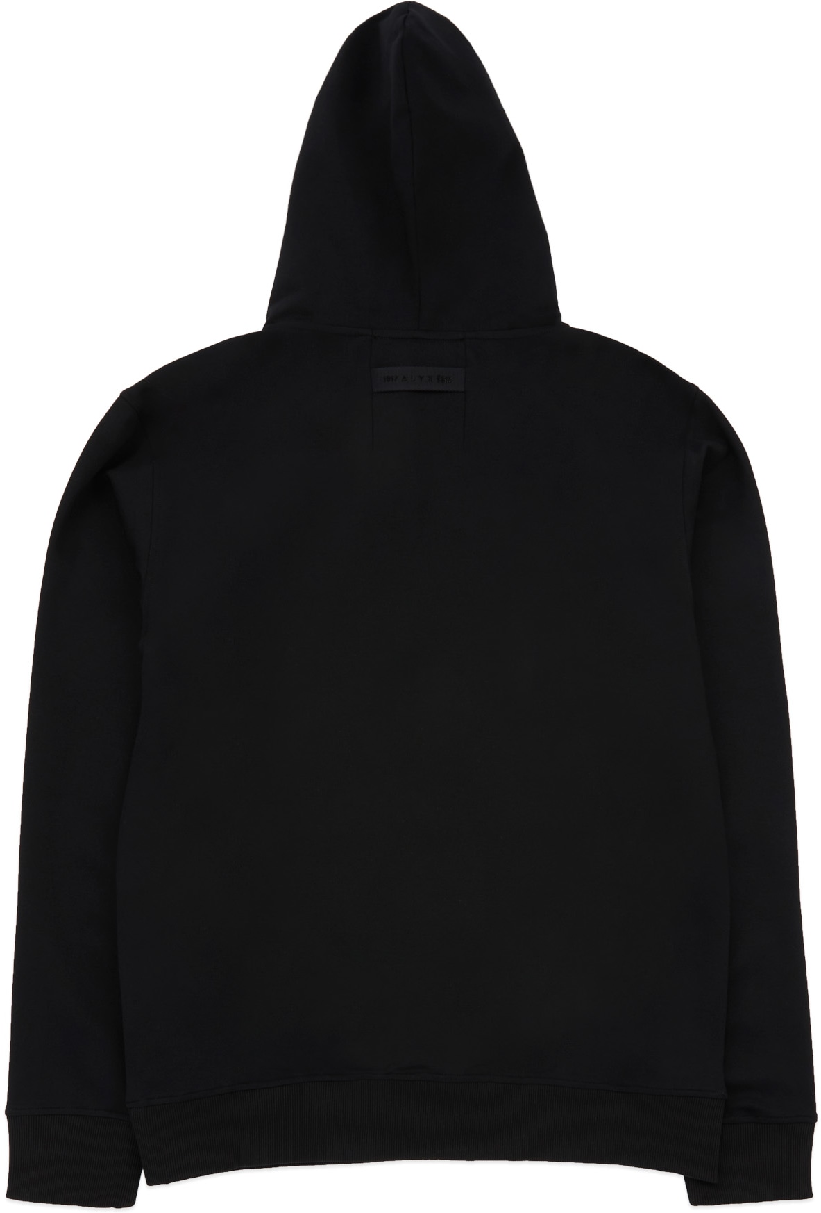 1017 ALYX 9SM: Noir Veste à Capuche à Logo Noir - 2