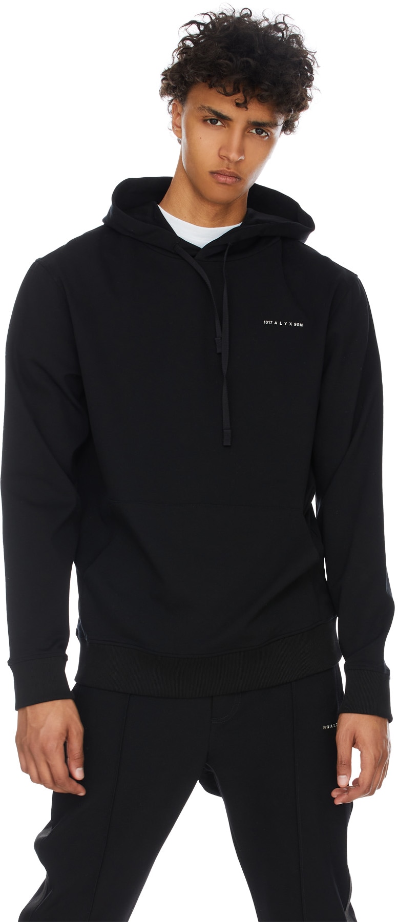 1017 ALYX 9SM: Black Logo Hoodie - 3