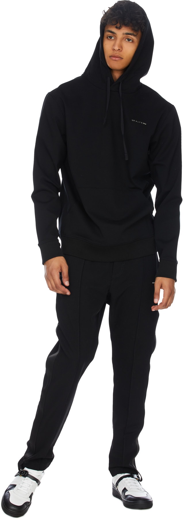 1017 ALYX 9SM: Black Logo Hoodie - 4