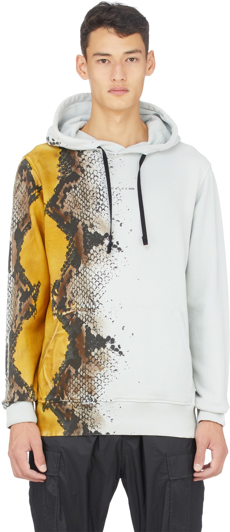 1017 ALYX 9SM: Multicolor Python Treatment Hoodie - 1