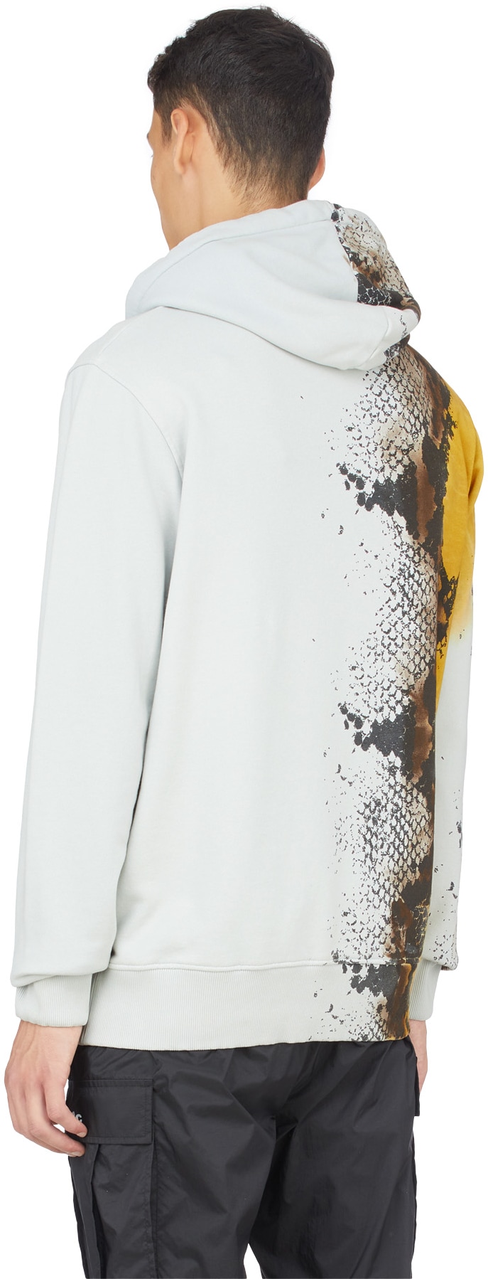 1017 ALYX 9SM: Multicolor Python Treatment Hoodie - 3