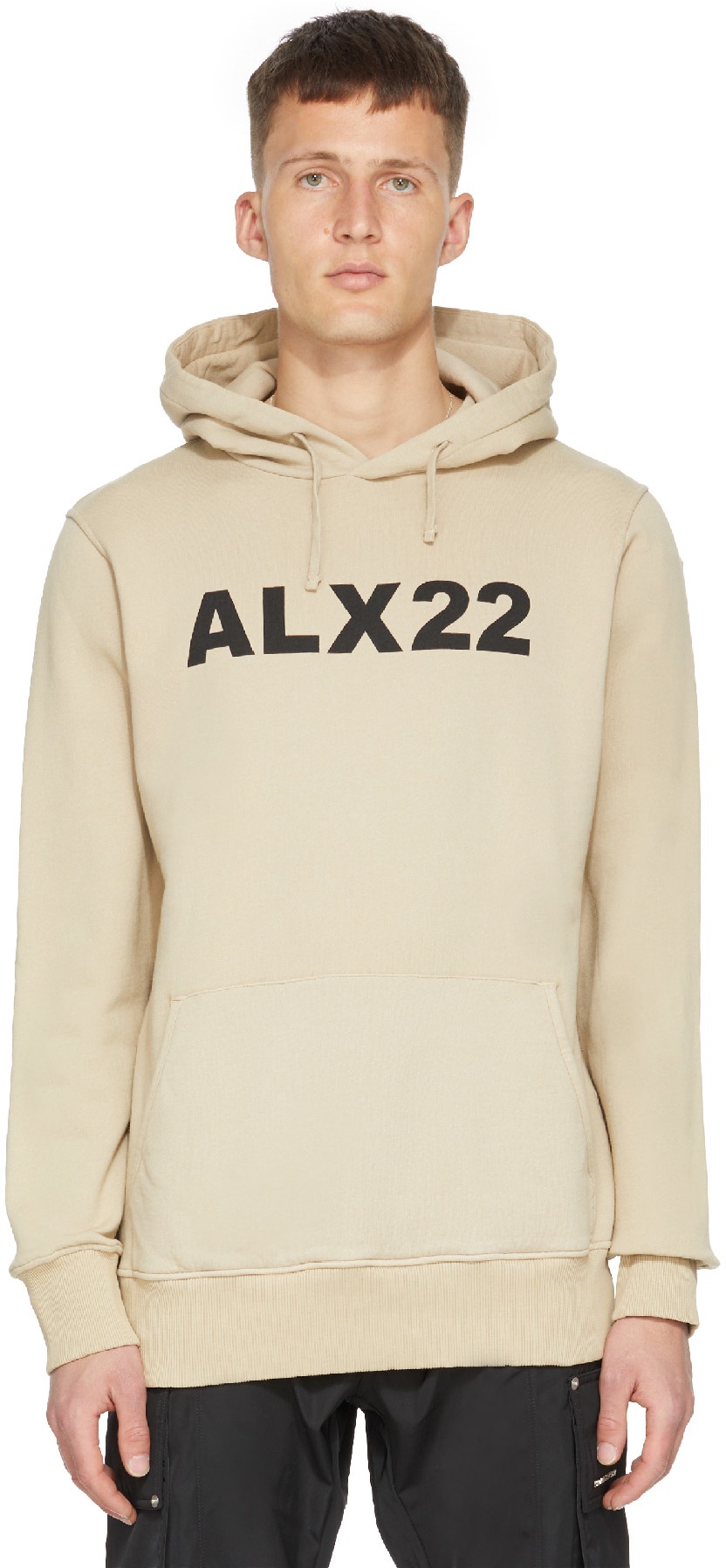 1017 ALYX 9SM: Neutrals Logo Hoodie - 1