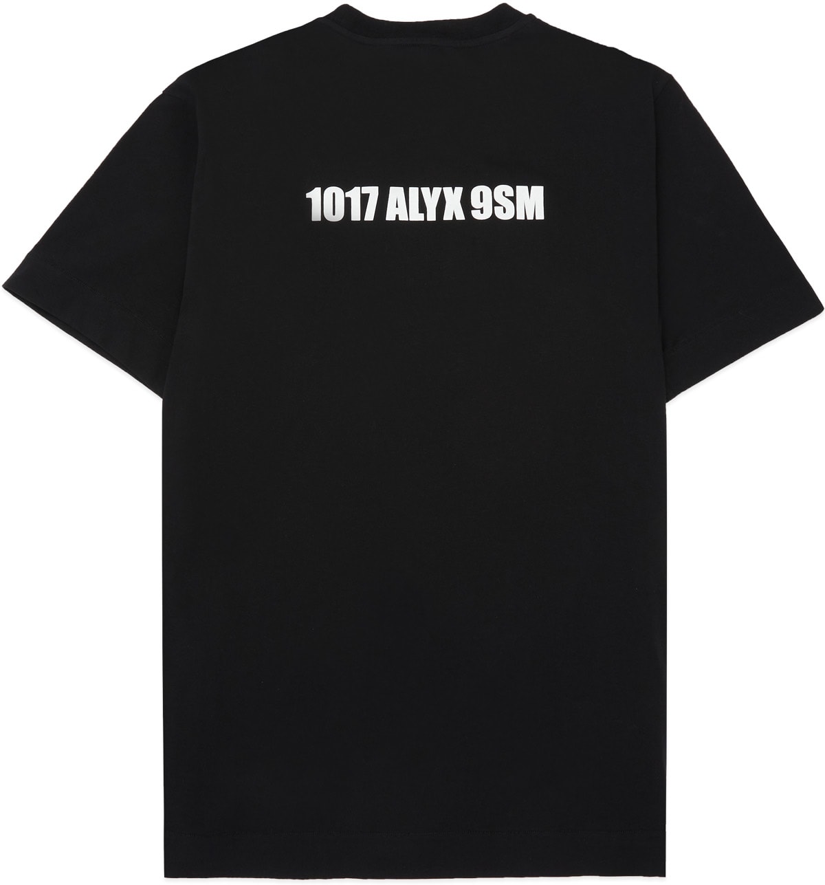 1017 ALYX 9SM: Black Mirrored Logo T-Shirt - 2