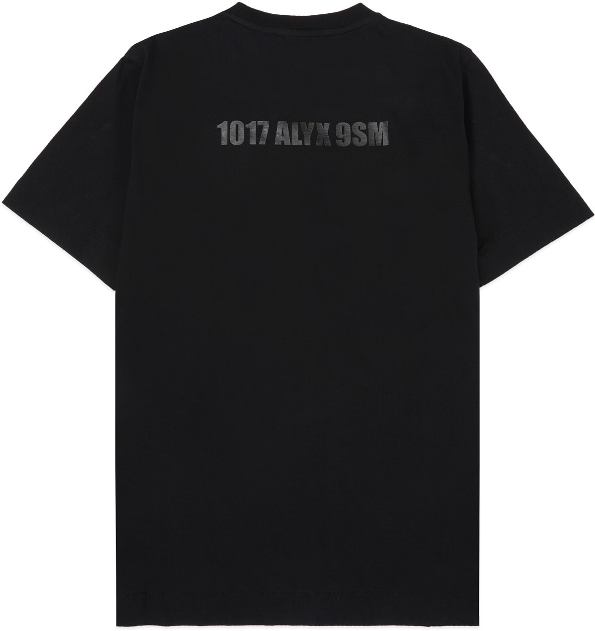 1017 ALYX 9SM: Black Mirrored Logo T-Shirt - 2