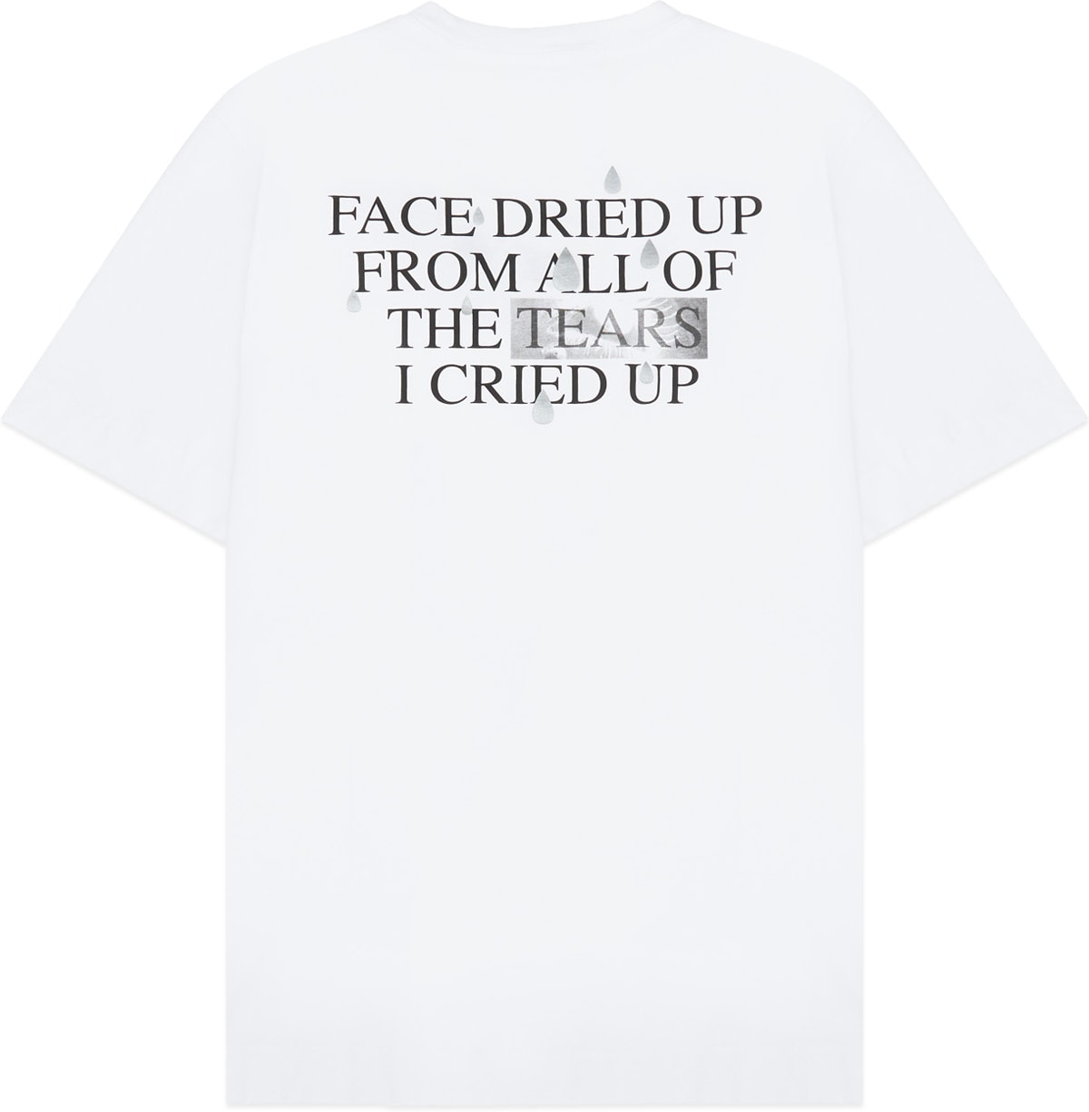 1017 ALYX 9SM: White Dried Tears T-Shirt - 2