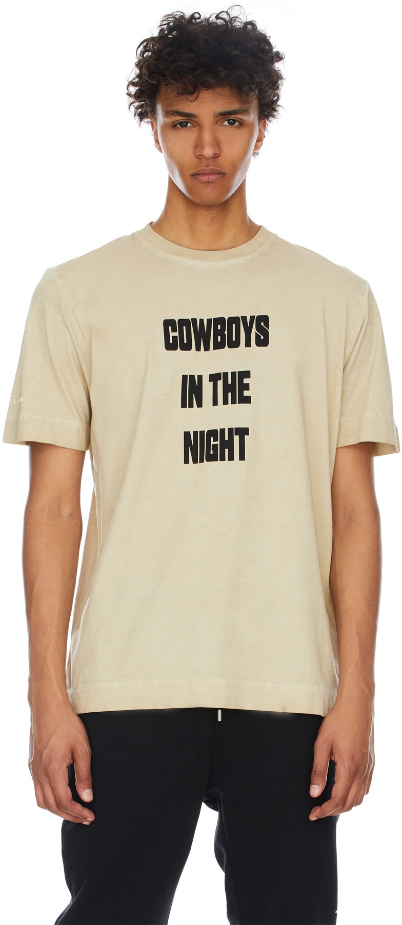 1017 ALYX 9SM: Neutrals Cowboys In The Night T-Shirt - 3