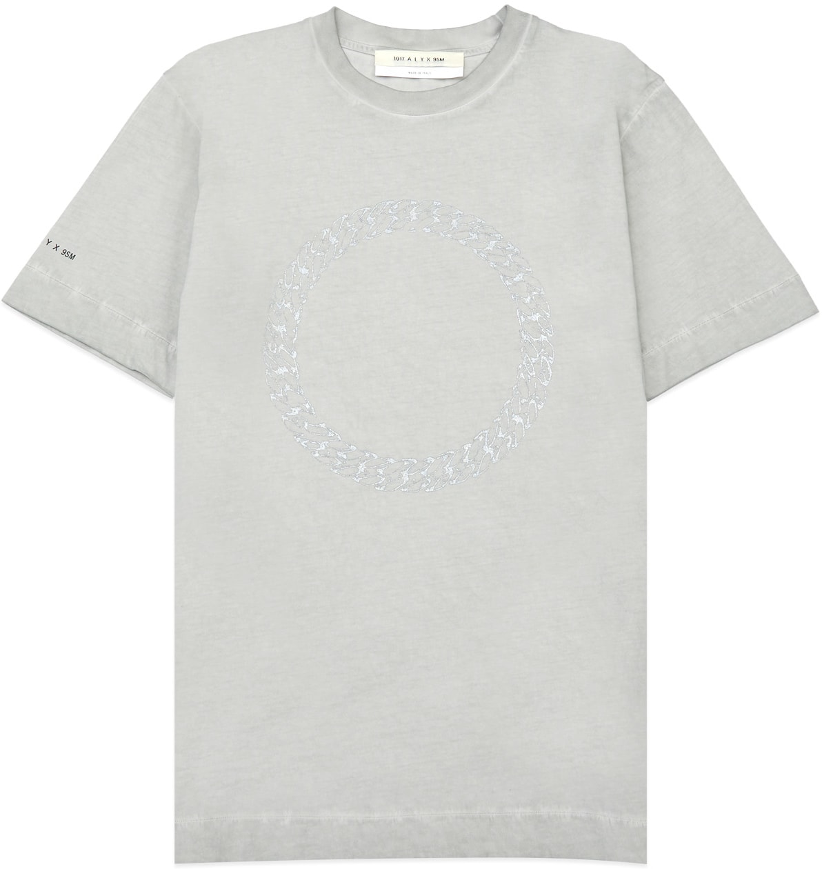 1017 ALYX 9SM: Neutrals 'A' Cube Chain T-Shirt - 1