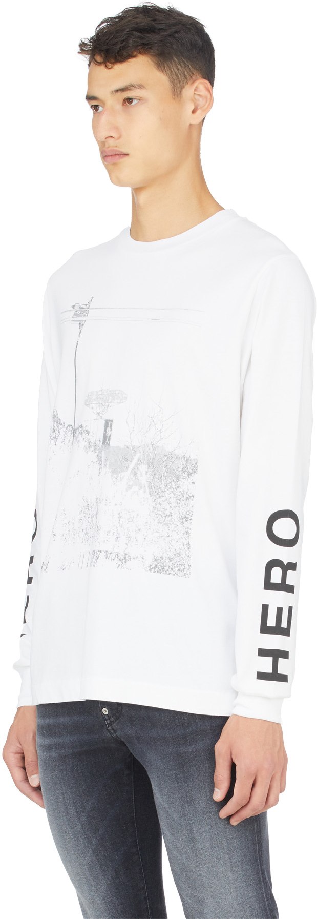 1017 ALYX 9SM: White Infrared Long Sleeve T-Shirt - 2