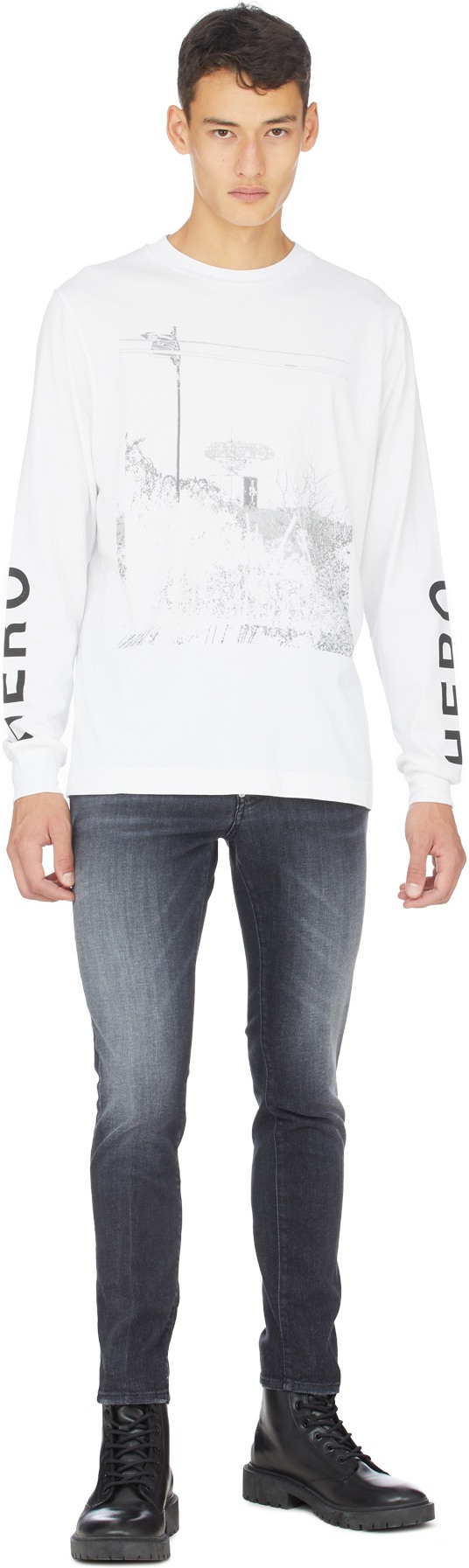 1017 ALYX 9SM: White Infrared Long Sleeve T-Shirt - 4