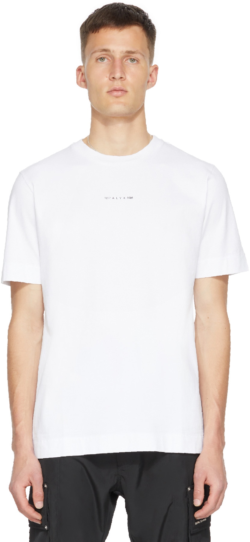 1017 ALYX 9SM: White Graphic T-Shirt - 1