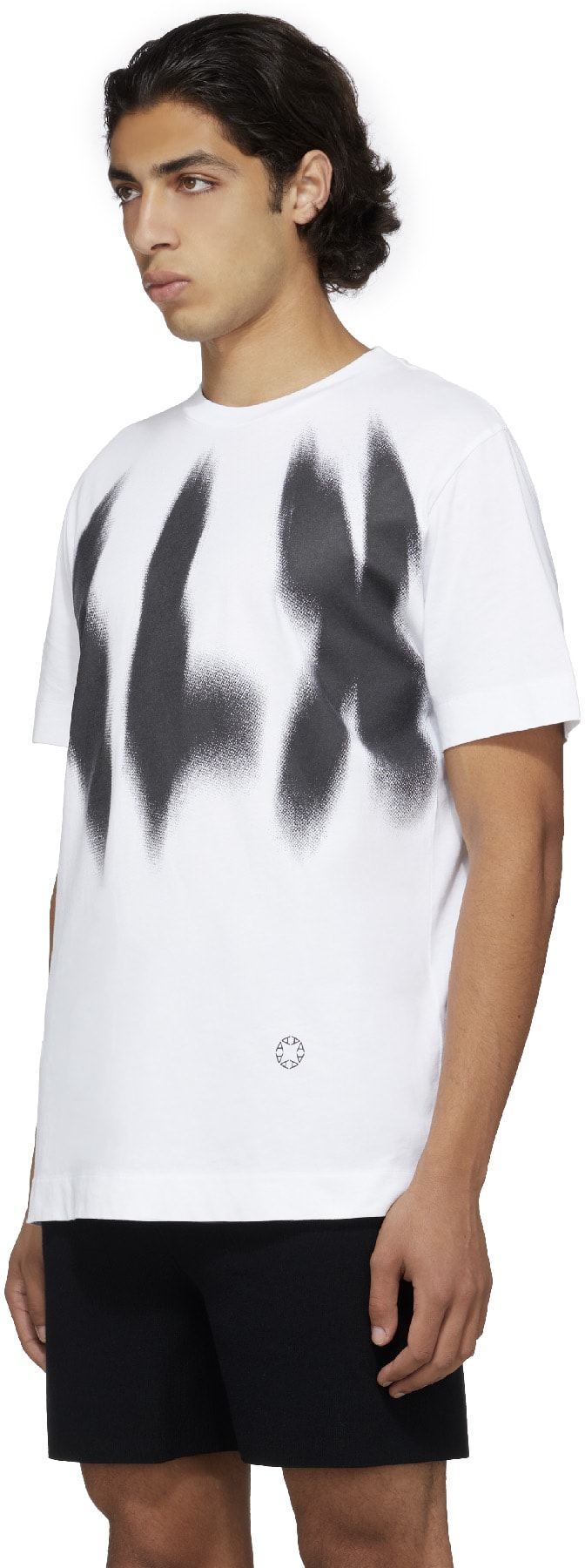 1017 ALYX 9SM: White Phantom Logo T-Shirt - 2