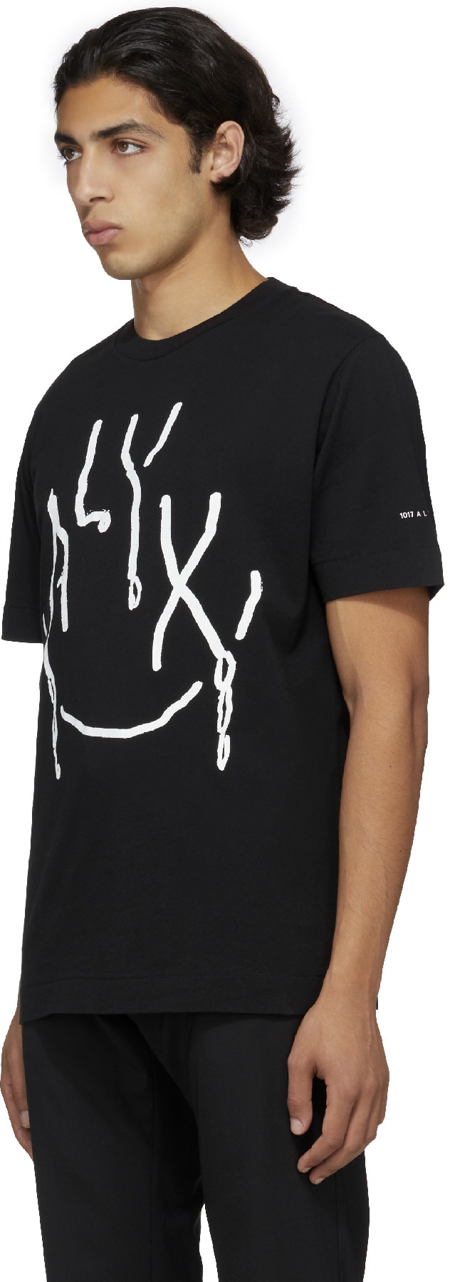 1017 ALYX 9SM: Noir T-Shirt Graphique Noir - 2