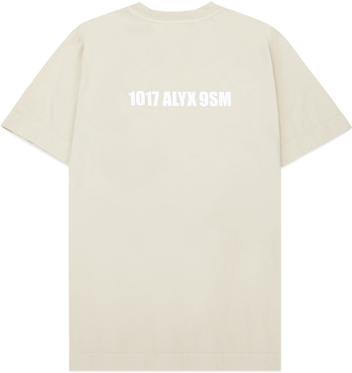 1017 ALYX 9SM: Neutrals Studded Mirrored Logo T-Shirt - 2